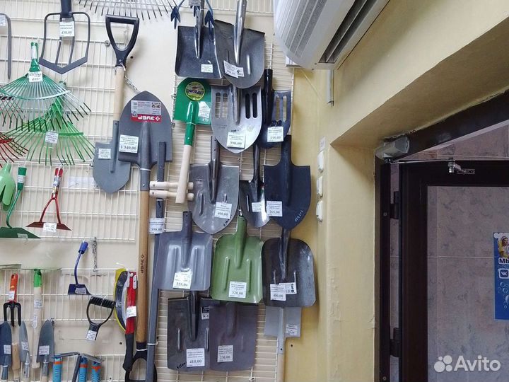 Лопаты, вилы копальные