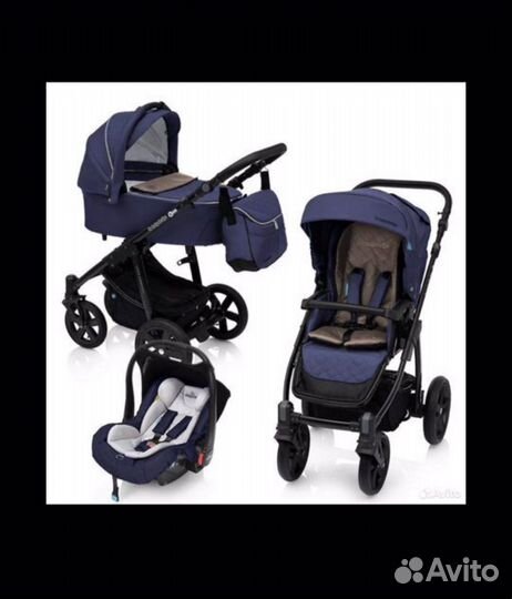 Коляска 3 в 1 Baby Design Husky