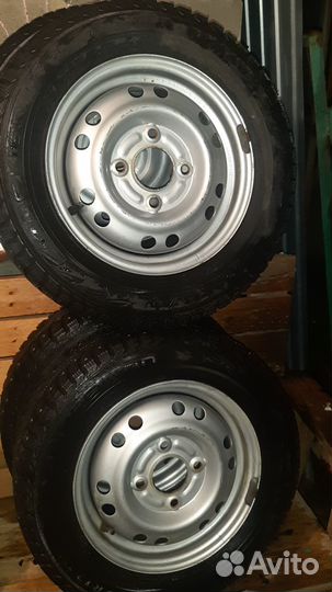 Продам шины б/у зимние на Daewoo Matiz 4шт