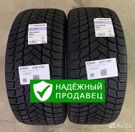 Michelin X-Ice Snow 245/45 R18 100H