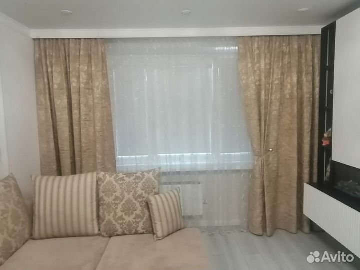 Шторы и тюль в комплекте