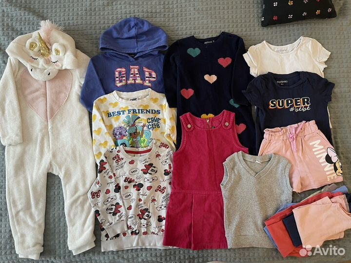 Вещи для девочки пакетом (92-98)