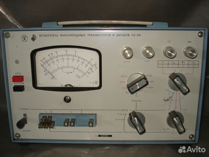 Испытатели маломощных транзисторов и диодов