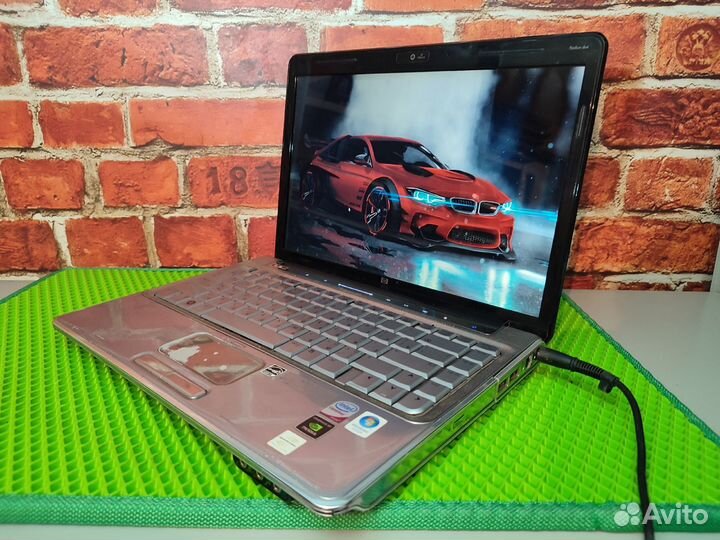 HP DV4-1150ER - 2 Ядра \ 2 Озу \ 512 Видео \ SSD