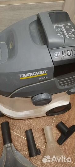 Моющий пылесос karcher se 6.100