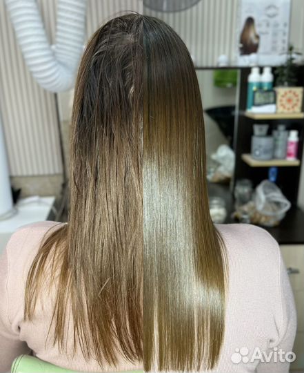 Кератин, ботокс, нанопластика, хол. восст., пилинг