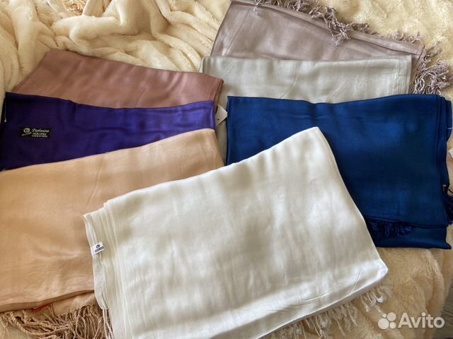 Кашемировый/ пашмина палантин