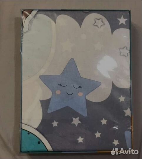 Новогодний комплект постельного белья 1,5 спальное