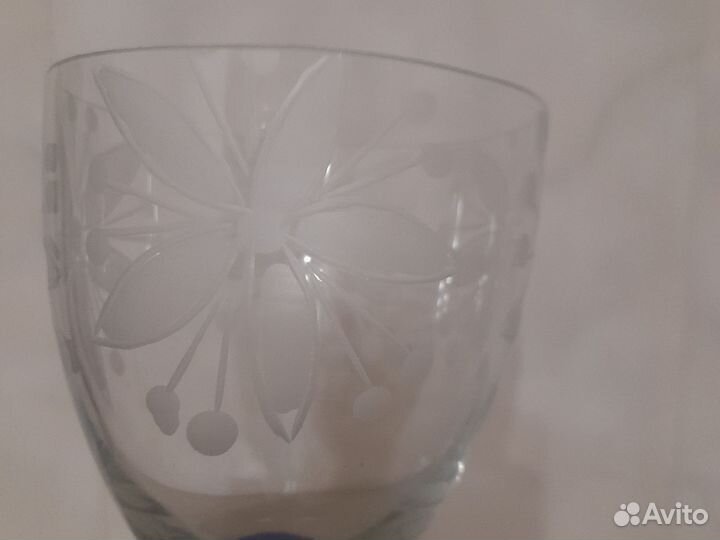 Винтажный бокал СССР хрусталь