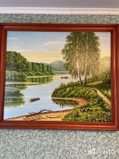 Картина на дереве СССР