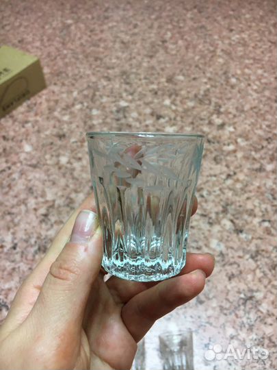 Набор рюмок в осеннем стиле советские