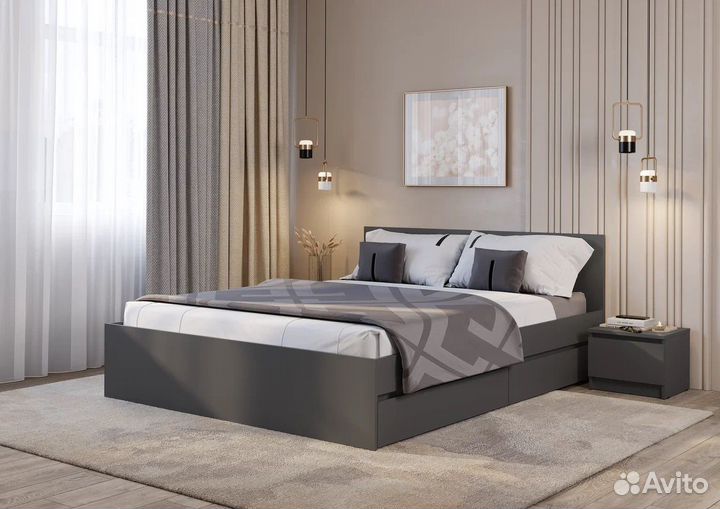 Кровать двухспальная новая