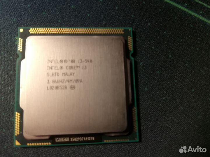 Intel core i3-540