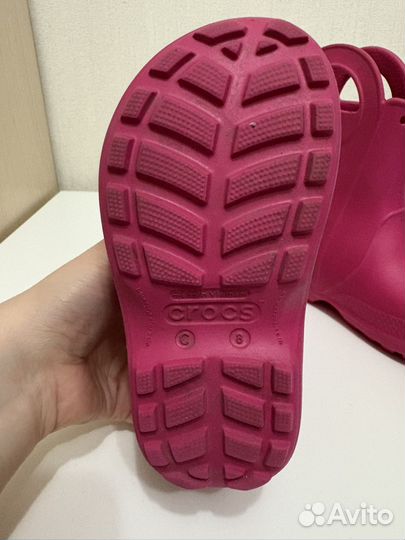 Резиновые сапоги crocs c8