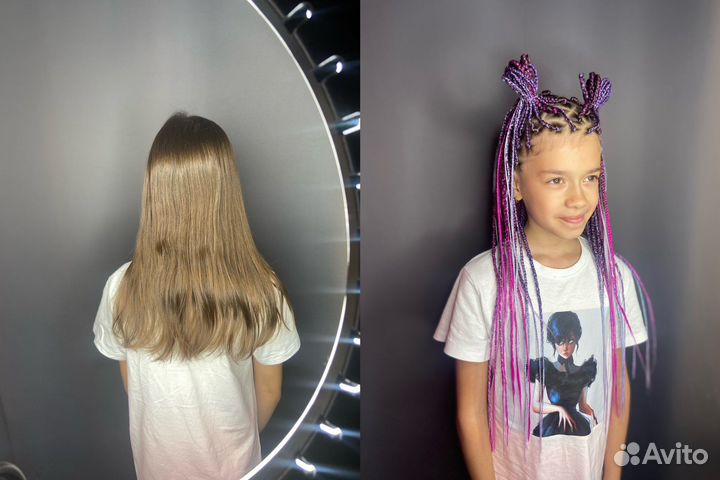 Наращивание волос. Афрокосы