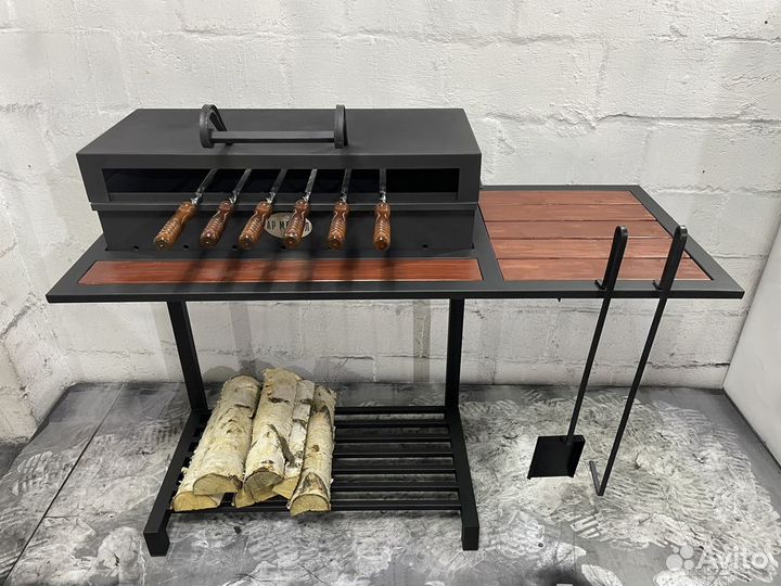 Мангалы в стиле лофт, 4 мм, аксессуары