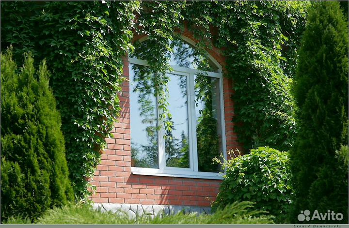 Пластиковые окна на дачу и в дом с отделкой