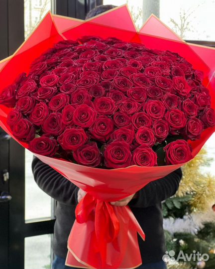 Букет из 51 101 розы