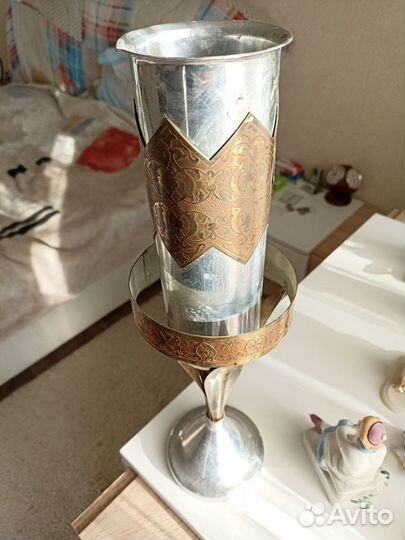 Ваза металлическая, СССР, редкая