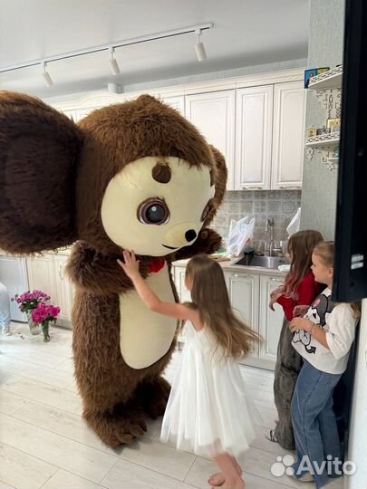 Поздравление ростовой куклы Ушастика