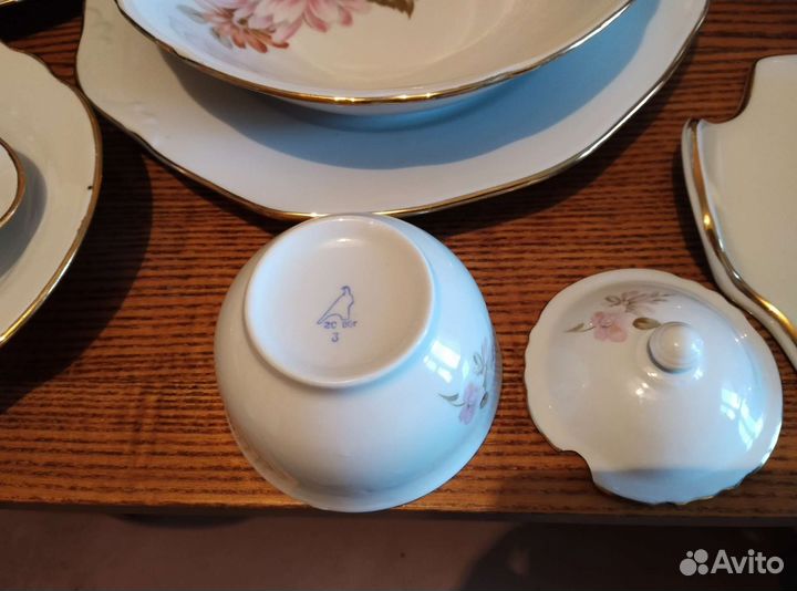 Сервиз столовый дулёво СССР, фарфор ГДР