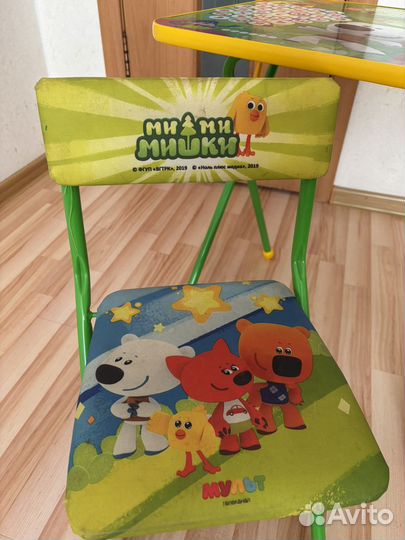 Детский стол и стул