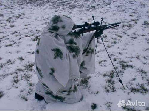 Зимнее пончо бундесвер