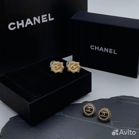 Серьги Chanel