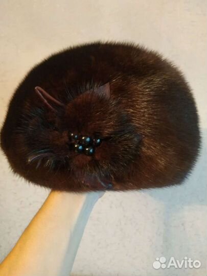 Шапки норковые женские