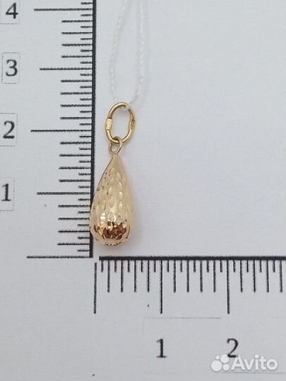 Золотая подвеска