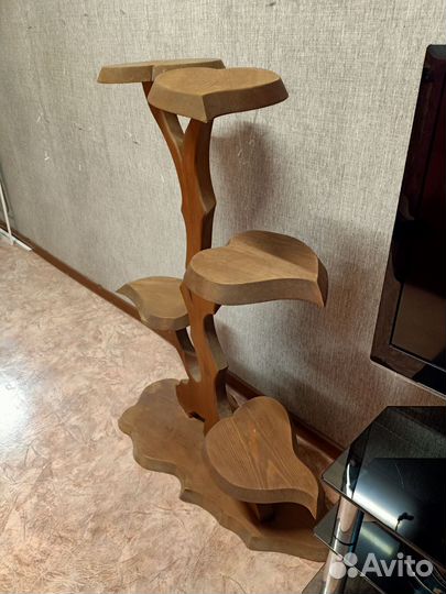 Полка для цветов напольная бу