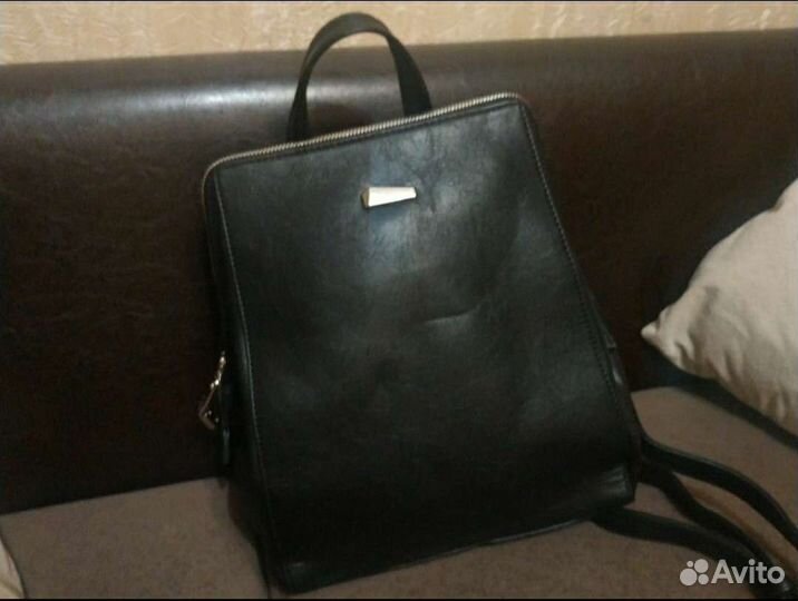Рюкзак женский кожаный новый