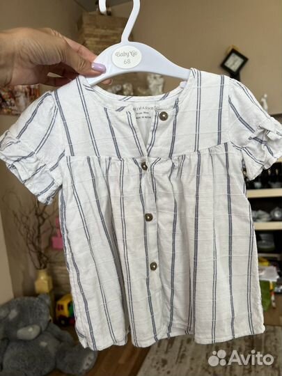 Рубашка primark 80