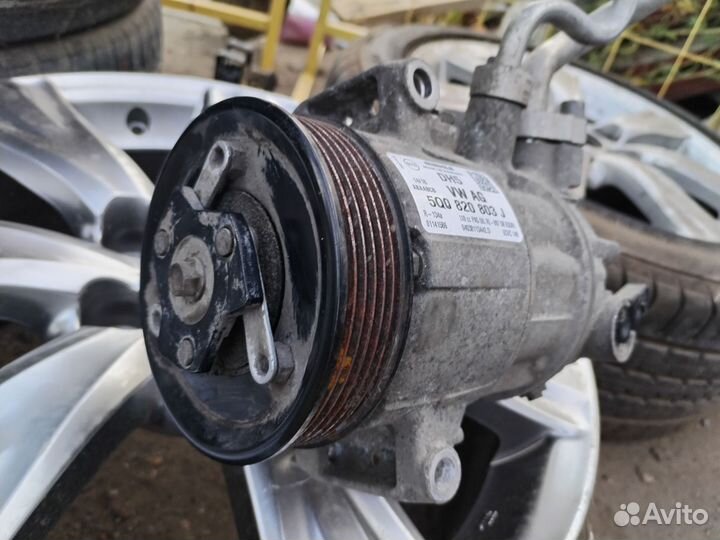 Skoda Octavia A7 компрессор кондиционера