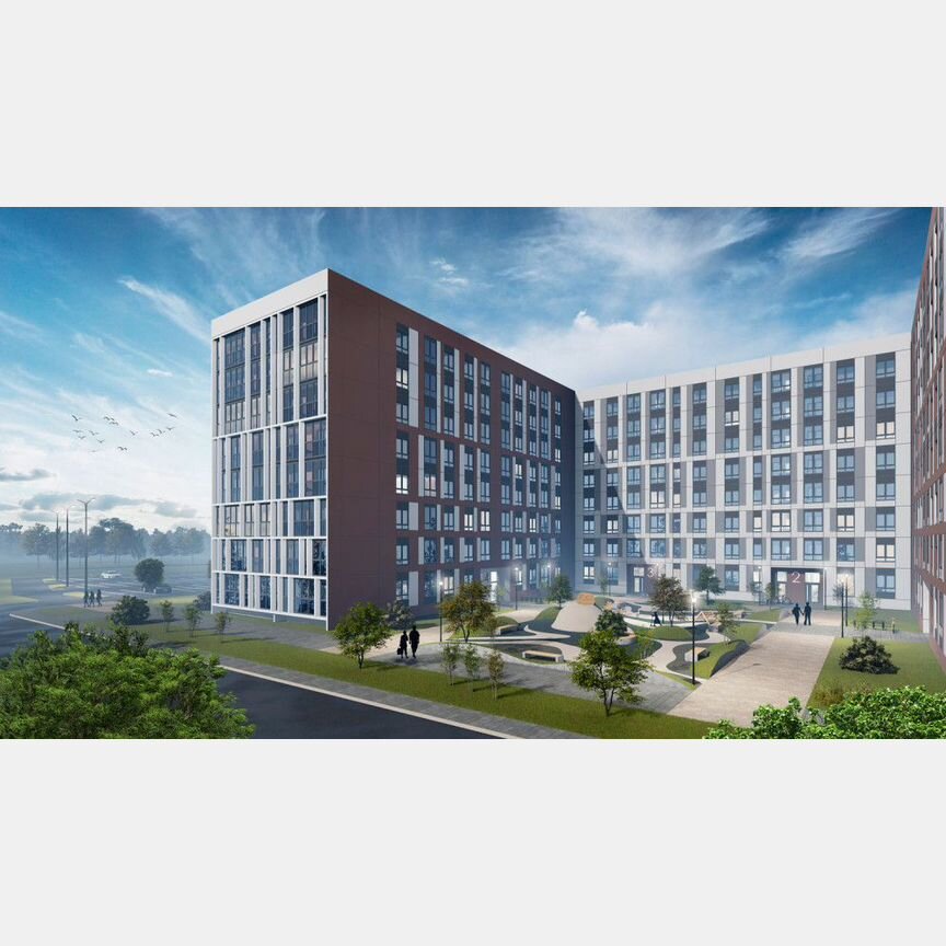 1-к. квартира, 34,9 м², 3/8 эт.