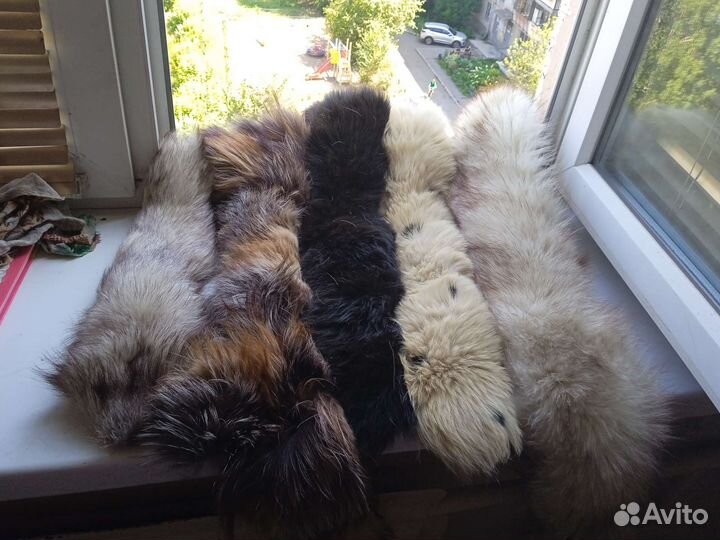 Натуральные меховые воротники