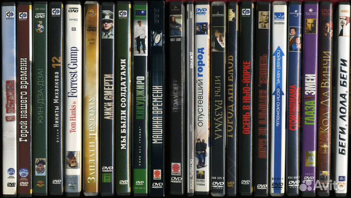 DVD с фильмами разные