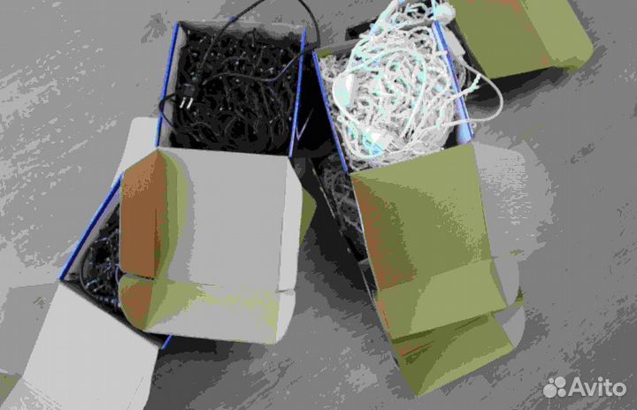 Гирлянда бахрома 25 метров