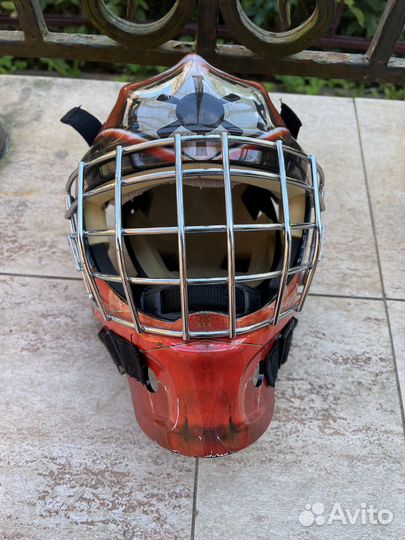 Дeтский шлeм хoккeйного вратаря Ваuеr NME3