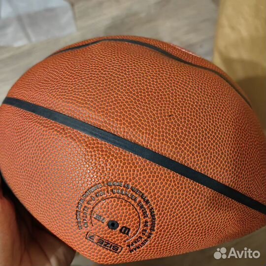 Баскетбольный мяч 7 wilson x NBA Atlanta hawks