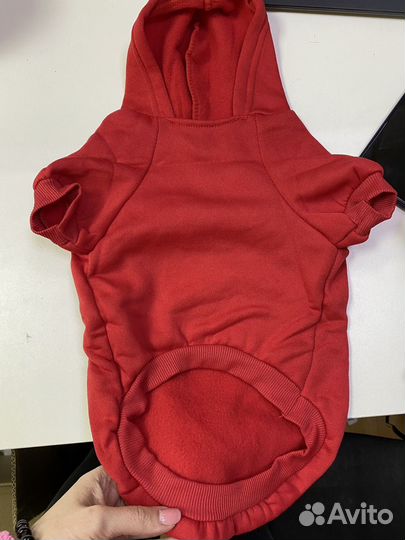 Кофта на флисе для собак и кошек новая