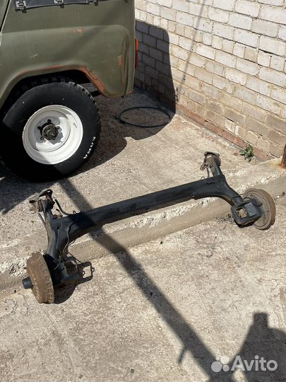 Задняя балка ваз