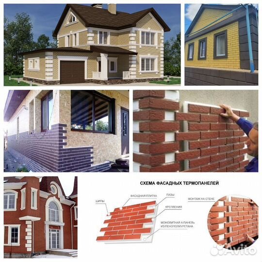 Фасадные термопанели