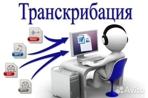 Транскрибация аудио/видео в текст