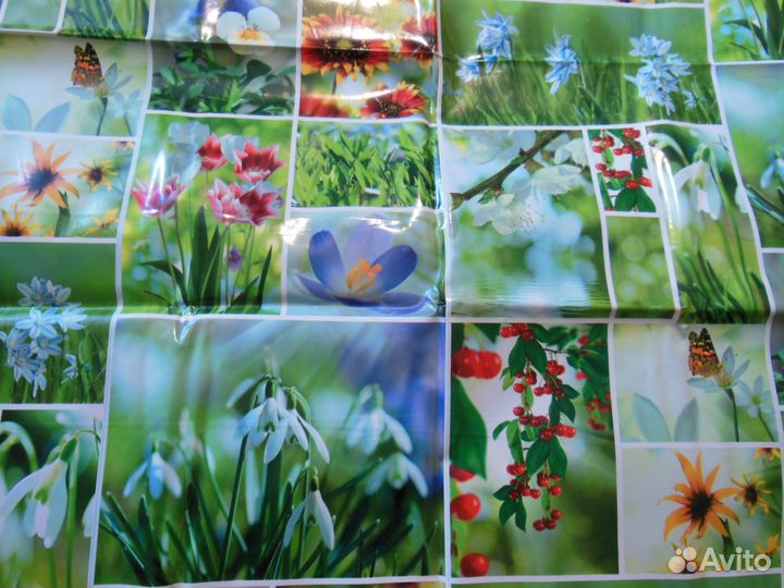 Скатерть клеенчатая на стол