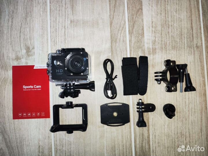 Экшн камера full hd новая