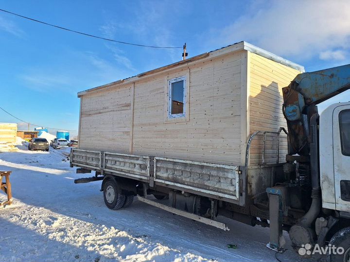 Бытовка и хозблок с установкой и монтажом