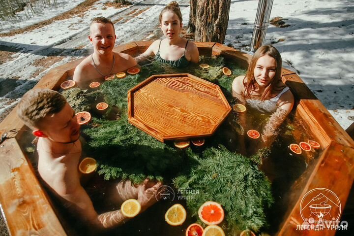 Банный чан на печи