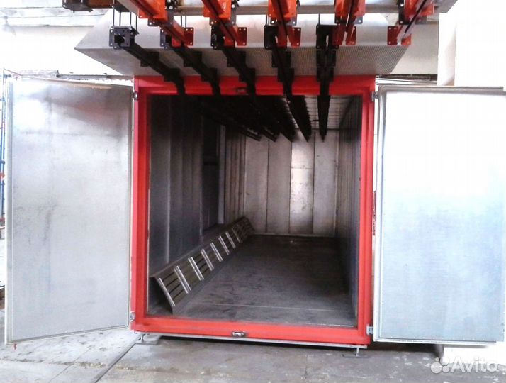 Печь полимеризации кп-500 тупиковая