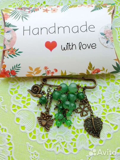 Брошь-булавочка